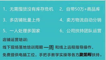 亚马逊无货源模式开店创业项目加盟